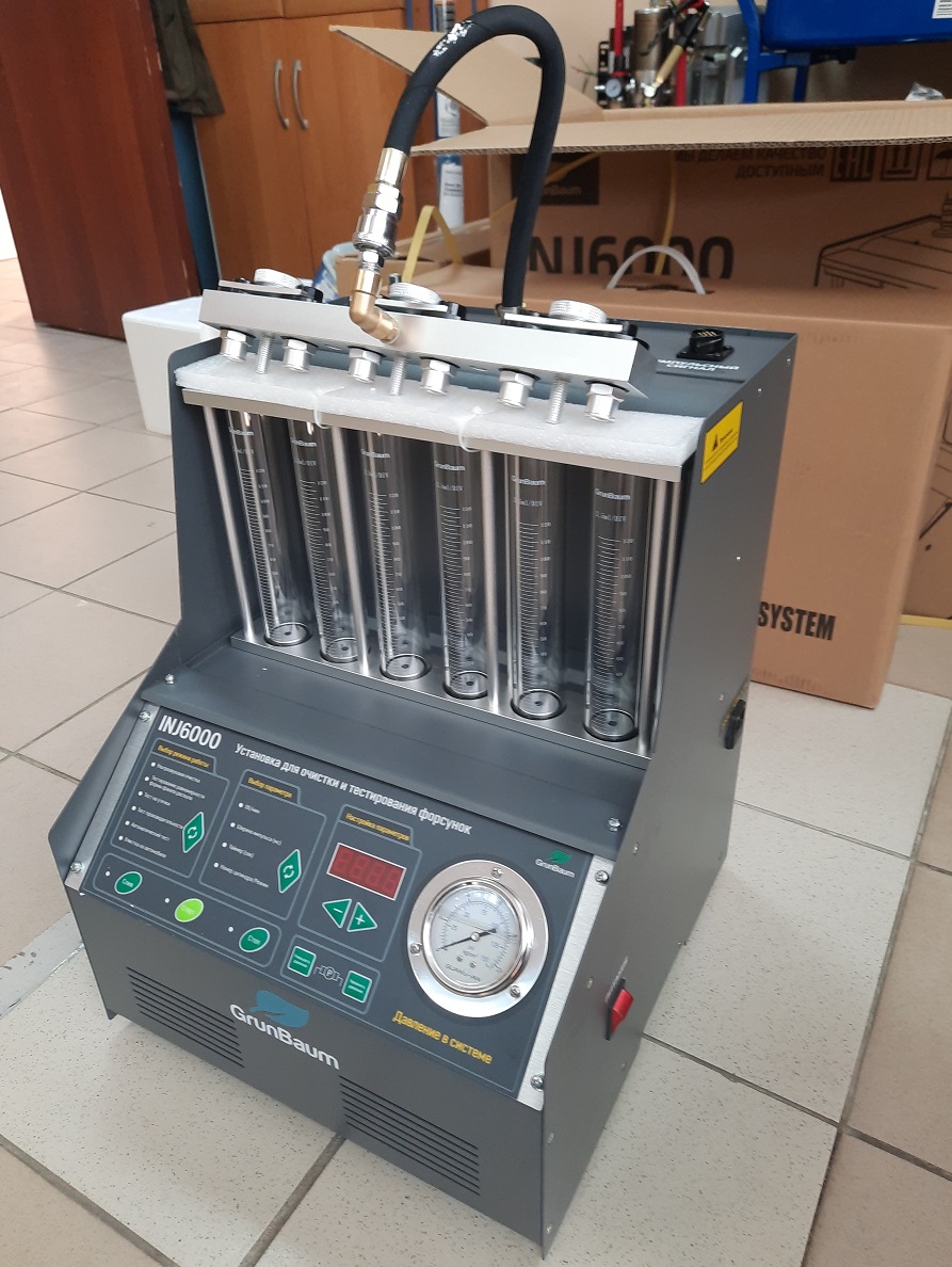 Стенд для форсунок, GrunBaum INJ6000