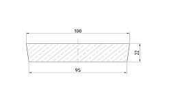 Резиновая накладка на домкрат подкатной