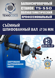 TS-550 Балансировочный стенд для легковых авто 5015, 220V